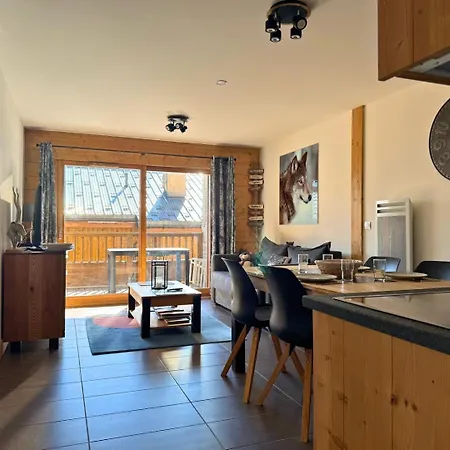 Сasa de vacaciones Arpette 2/4 Personnes Au Pied Des Pistes La Plagne